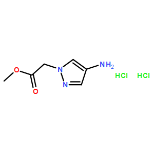 Methyl 2-(4-amino-1H-pyrazol-1-yl)acetate dihydrochloride