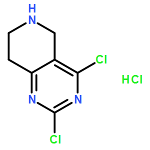 2,4-dichloro-5,6,7,8-tetrahydropyrido[4,3-d]pyrimidine hydrochloride