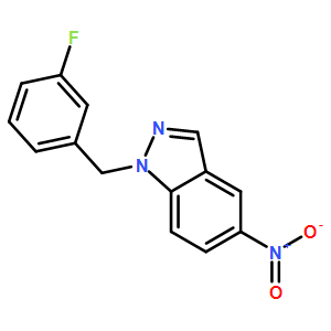 1-(3-Fluorobenzyl)-5-nitro-1H-indazole