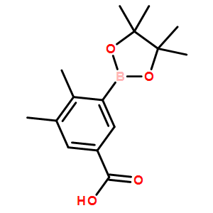 3,4-dimethyl-5-(4,4,5,5-tetramethyl-1,3,2-dioxaborolan-2-yl)benzoic acid