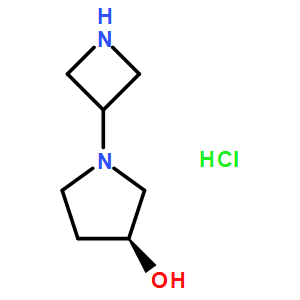 (S)-1-(Azetidin-3-yl)pyrrolidin-3-ol hydrochloride