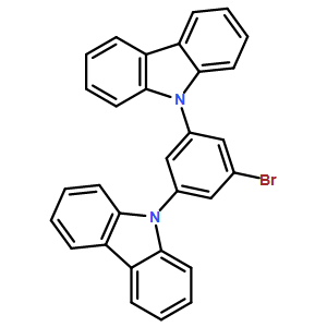 9,9'-(5-bromo-1,3-phenylene)bis(9H-carbazole)