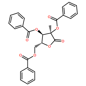 2,3,5-Tri-O-benzoyl-2-C-Methyl-D-ribonic acid-1,4-lactone