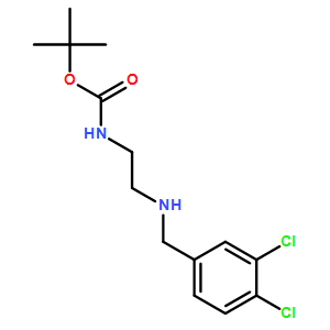 Carbamic acid, [2-[[(3,4-dichlorophenyl)methyl]amino]ethyl]-, 1,1-dimethylethyl ester (9CI)