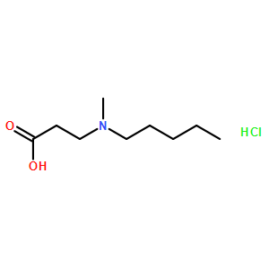 3-(N-MethylpentylaMino)propionic acid hydrochloride