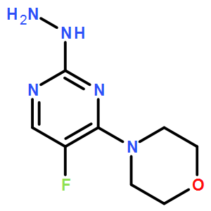 4-(5-Fluoro-2-hydrazinopyrimidin-4-yl)morpholine