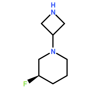 (R)-1-(Azetidin-3-yl)-3-fluoropiperidine