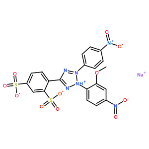 5-(2,4-disulfophenyl)-3-(2-methoxy-4-nitrophenyl)-2-(4-nitrophenyl)-2H-tetrazol-3-ium