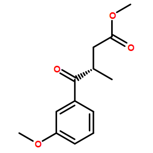 (S)-methyl 4-(3-methoxyphenyl)-3-methyl-4-oxobutanoate