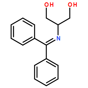 2-((diphenylmethylene)amino)propane-1,3-diol