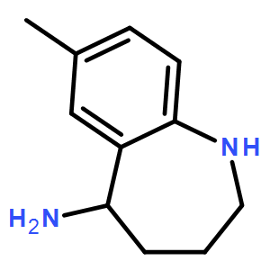 7-Methyl-2,3,4,5-tetrahydro-1H-benzo[b]azepin-5-aMine