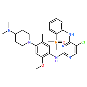 5-chloro-N2-(4-(4-(diMethylaMino)piperidin-1-yl)-2-Methoxy-5-Methylphenyl)-N4-(2-(diMethylphosphoryl)phenyl)pyriMidine-2,4-diaMine