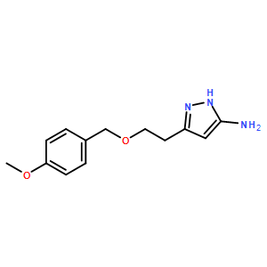 5-(2-((4-Methoxybenzyl)oxy)ethyl)-1H-pyrazol-3-amine