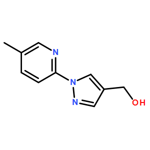 (1-(5-methylpyridin-2-yl)-1H-pyrazol-4-yl)methanol