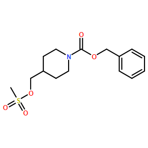 benzyl 4-(((methylsulfonyl)oxy)methyl)piperidine-1-carboxylate