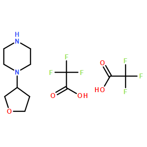 1-(tetrahydrofuran-3-yl)piperazine bis(2,2,2-trifluoroacetate)