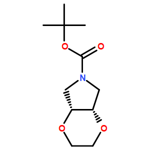(4aR,7aS)-tert-butyl tetrahydro-2H-[1,4]dioxino[2,3-c]pyrrole-6(3H)-carboxylate