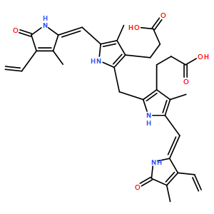 膽紅素,由動(dòng)物膽汁中提取