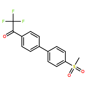 2,2,2-trifluoro-1-(4'-(Methylsulfonyl)biphenyl-4-yl)ethanone