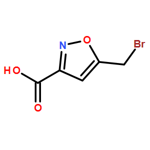 5-(broMoMethyl)isoxazole-3-carboxylic acid