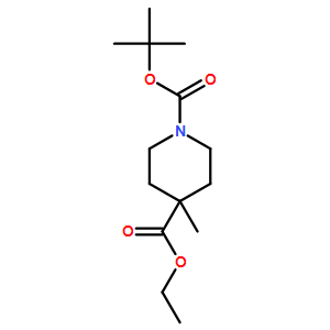 N-Boc-4-甲基-4-哌啶甲酸乙酯