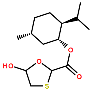 (1R,2S,5R)-2-isopropyl-5-methylcyclohexyl 5-hydroxy-1,3-oxathiolane-2-carboxylate