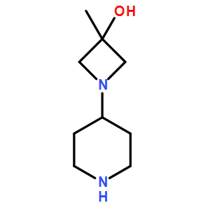 3-Methyl-1-(piperidin-4-yl)azetidin-3-ol