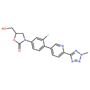 3-[3-Fluoro-4-[6-(2-Methyl-2H-tetrazol-5-yl)-3-pyridinyl]phenyl]-5-(hydroxyMethyl)-2-oxazolidinone