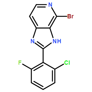 3H-Imidazo[4,5-c]pyridine, 4-bromo-2-(2-chloro-6-fluorophenyl)-