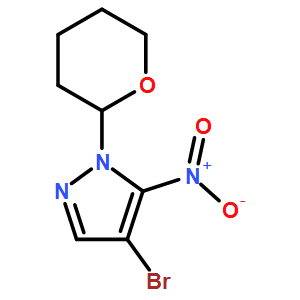 4-bromo-5-nitro-1-(tetrahydro-2H-pyran-2-yl)-1H-pyrazole