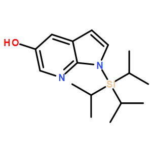 1H-Pyrrolo[2,3-b]pyridin-5-ol, 1-[tris(1-methylethyl)silyl]-