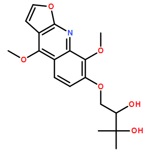 尖叶云香碱，吴茱萸素