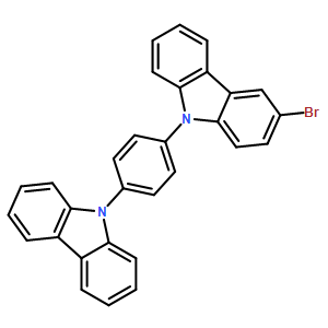 9-(4-(9H-carbazol-9-yl)phenyl)-3-bromo-9H-carbazole