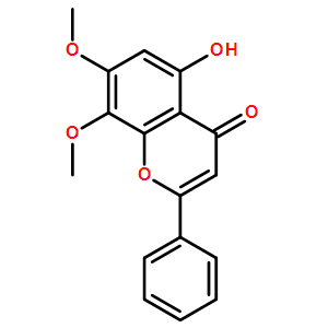 5-羟基-7,8-二甲氧基黄酮