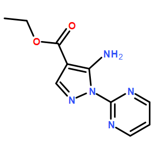 ethyl 5-amino-1-(pyrimidin-2-yl)-1H-pyrazole-4-carboxylate