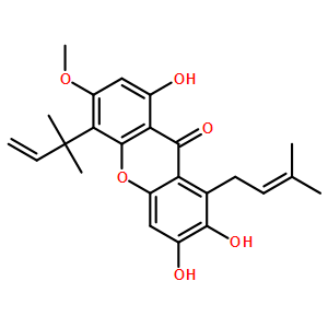 根皮含柘树咕吨酮 D