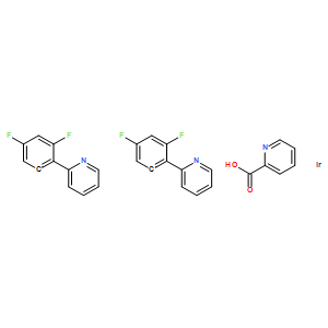 双(4,6-二氟苯基吡啶-N,C2)吡啶甲酰合铱