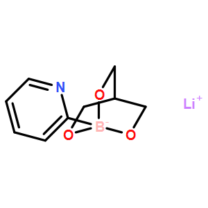 lithium 1-(pyridin-2-yl)-2,6,7-trioxa-1-borabicyclo[2.2.2]octan-1-uide