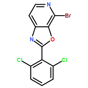 Oxazolo[5,4-c]pyridine, 4-bromo-2-(2,6-dichlorophenyl)-
