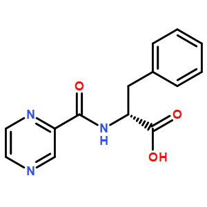 (R)-3-phenyl-2-(pyrazine-2-carboxamido)propanoic acid