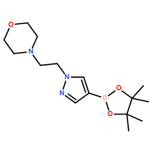 4-(2-(4-(4,4,5,5-tetramethyl-1,3,2-dioxaborolan-2-yl)-1H-pyrazol-1-yl)ethyl)morpholine