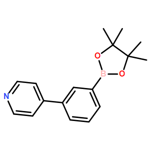 4-(3-(4,4,5,5-Tetramethyl-1,3,2-dioxaborolan-2-yl)phenyl)pyridine
