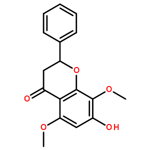 7-羟基-5,8-二甲氧基黄烷酮