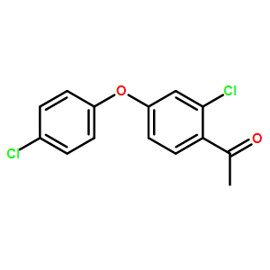 2'-氯-4'-(4-氯苯氧基)苯乙酮