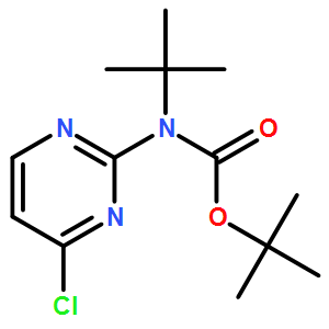 di-tert-butyl (4-chloropyrimidin-2-yl)carbamate