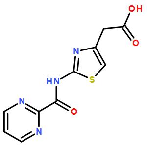 {2-[(Pyrimidin-2-ylcarbonyl)amino]-1,3-thiazol-4-yl}acetic acid