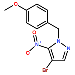 1-(4-Methoxybenzyl)-4-bromo-5-nitro-1H-pyrazole