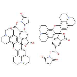 5(6)-ROX[5(6)-羧基-X-羅丹明，琥珀酰亞胺酯] *混合物*