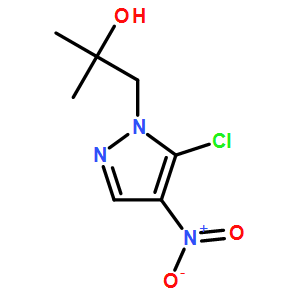 1-(5-Chloro-4-nitro-1H-pyrazol-1-yl)-2-methylpropan-2-ol
