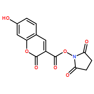7-羥基香豆素-3-乙酸，琥珀酰亞胺